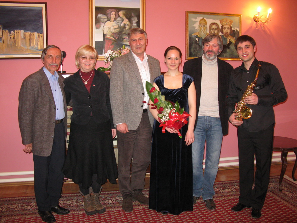 Концерт Марије Немцове и Виталија Ватуље у Деспотовцу 7.фебруара 2012.године